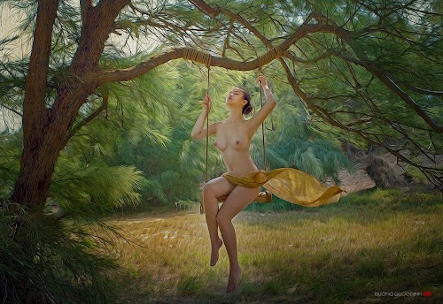 [18+] Bộ ảnh nude đẹp nhất của Dương Quốc Định