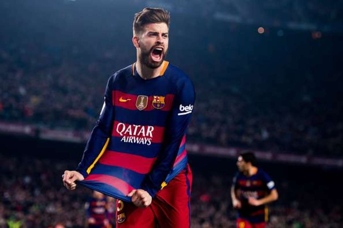 Gerard Pique là trung vệ đã chơi cho Barcelona được 10 năm.