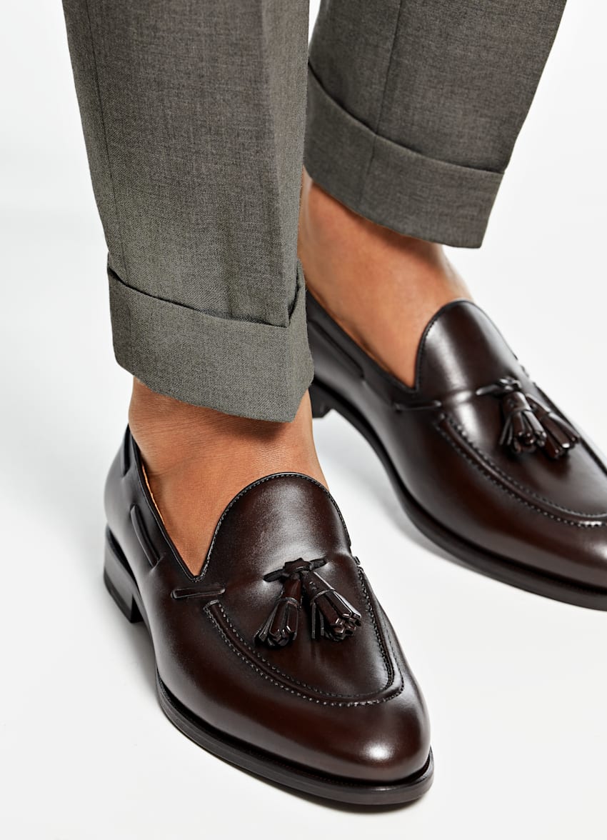 Brown Tassel Loafer | Calf Leather | SUITSUPPLY AU