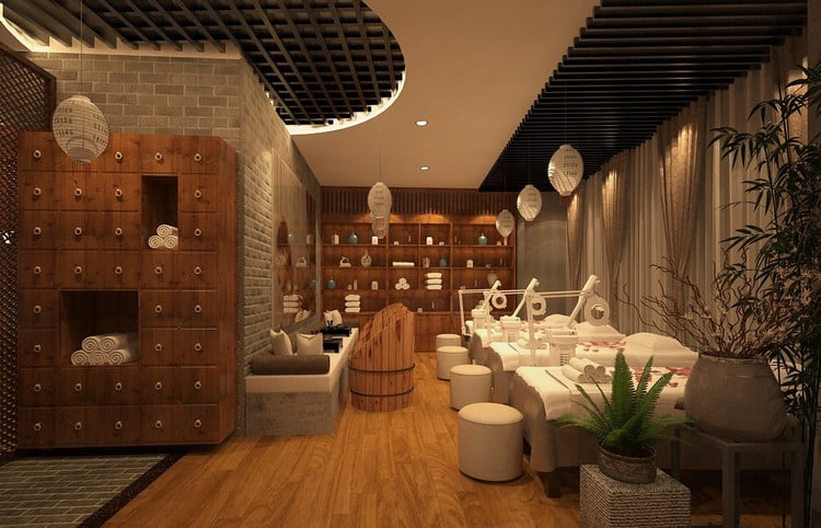 Spa phong cách mộc