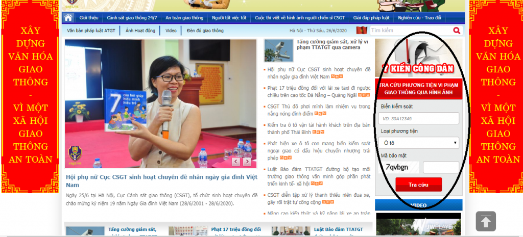 Truy cập trang web
