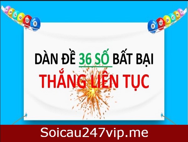 Nuôi dàn đề 36 số khung 3 ngày