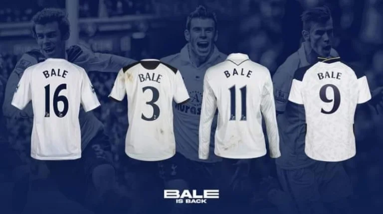 Số Áo Bale: Real Madrid Tước Số 11 Của Gareth Bale