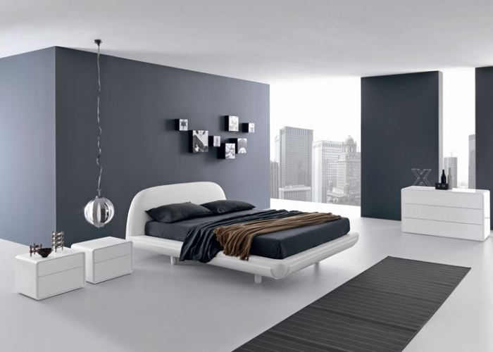 Thiết kế phòng ngủ nam đơn giản 15 mét vuông