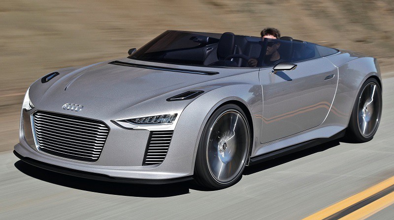 2010 Audi e-Tron Spyder Khái niệm